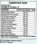 Brain Food and Libido Blend M942