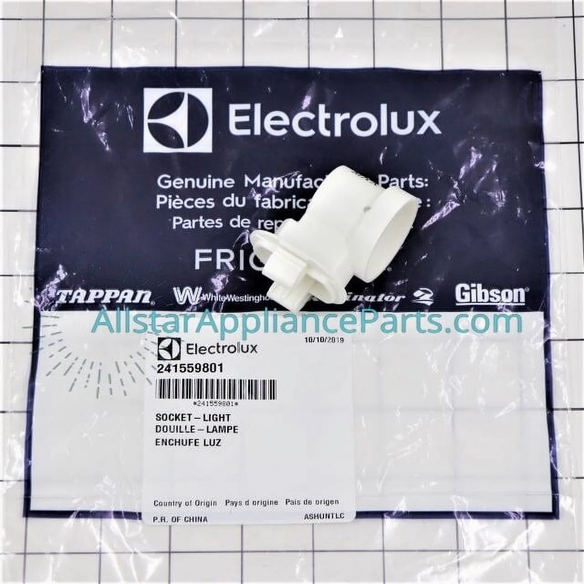 Refrigerator Light Socket U893607