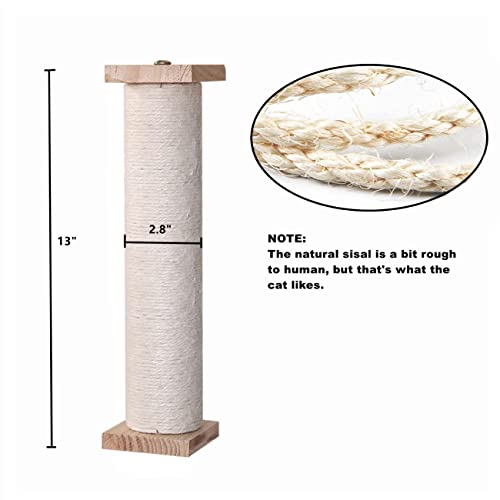 2-Pack Cage Mounted Cat Scratching Post with Self Groomer and Massager K770204