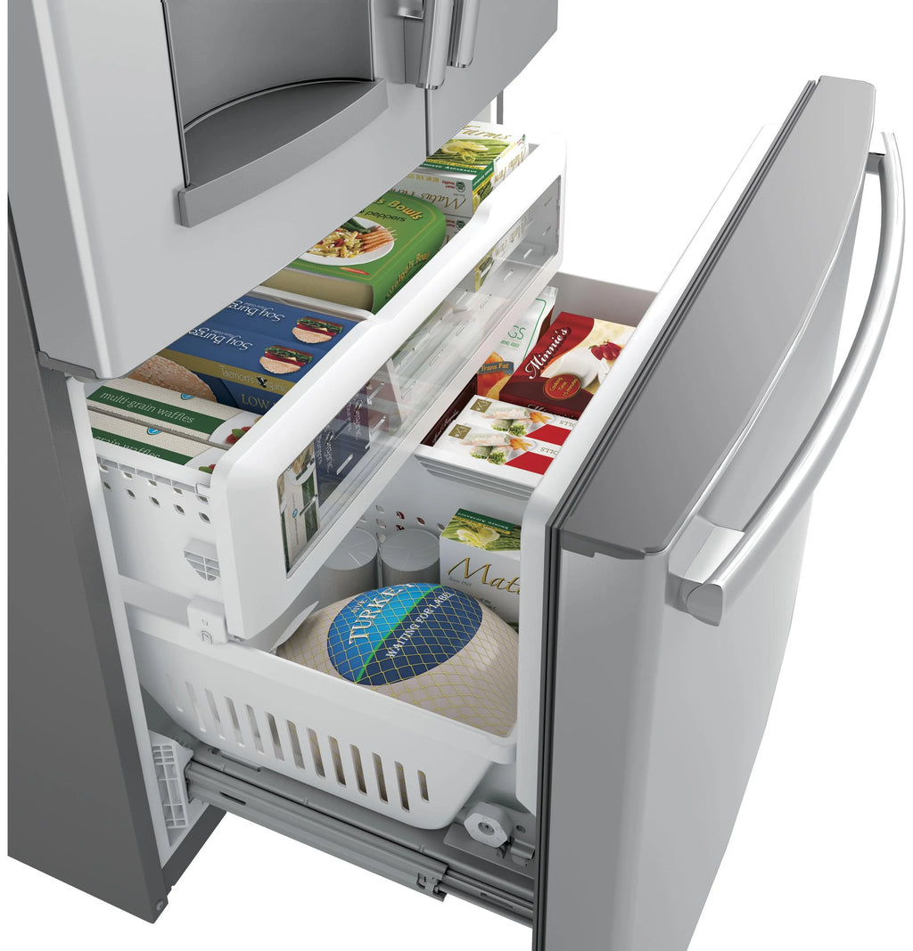 French Door Freestanding Refrigerator Stainless Steel O7266