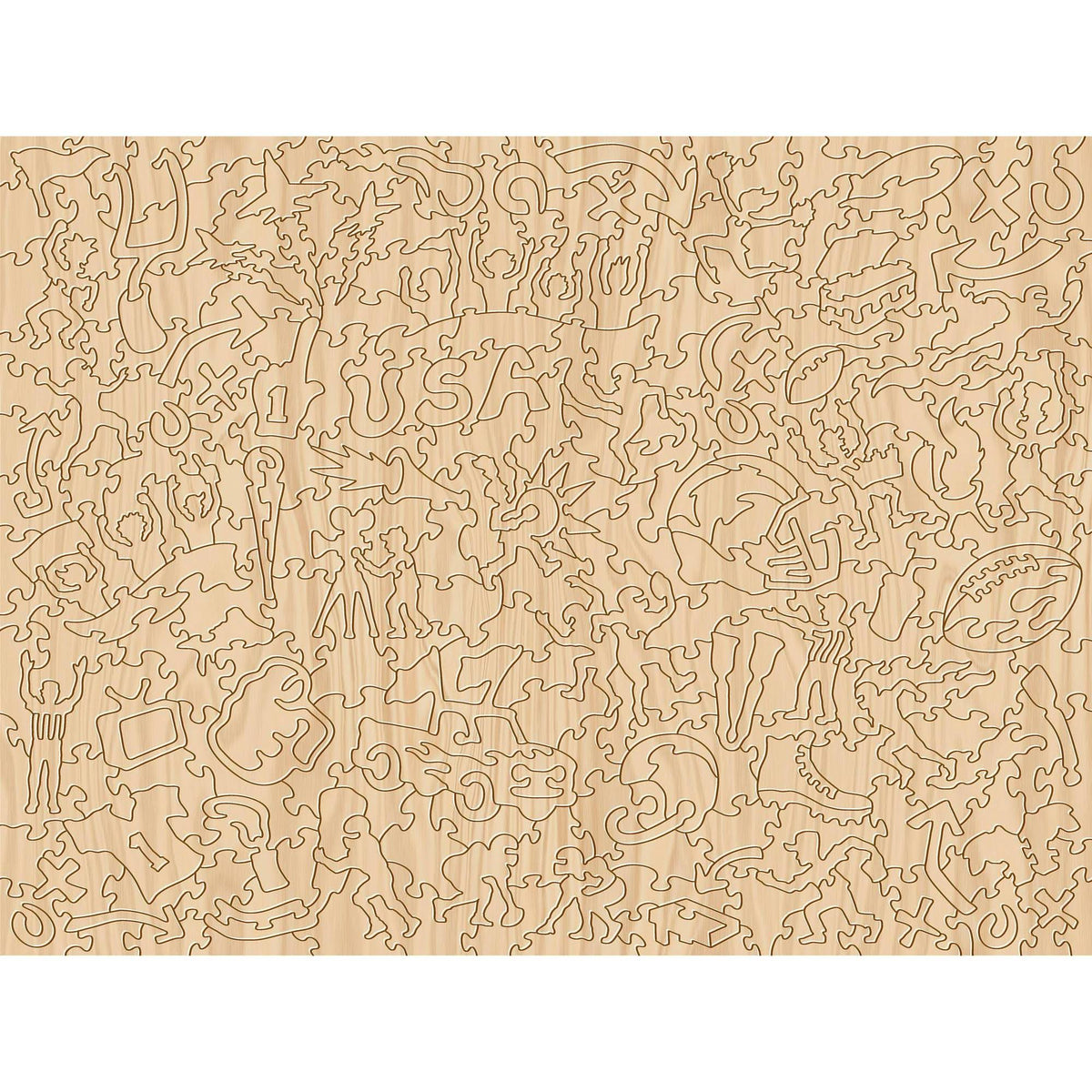 333pc Wooden Puzzle C82368