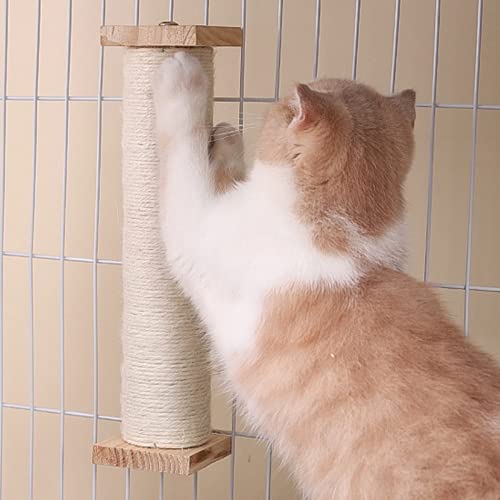 2-Pack Cage Mounted Cat Scratching Post with Self Groomer and Massager K770204