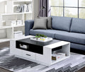 White & Black Coffee Table V299