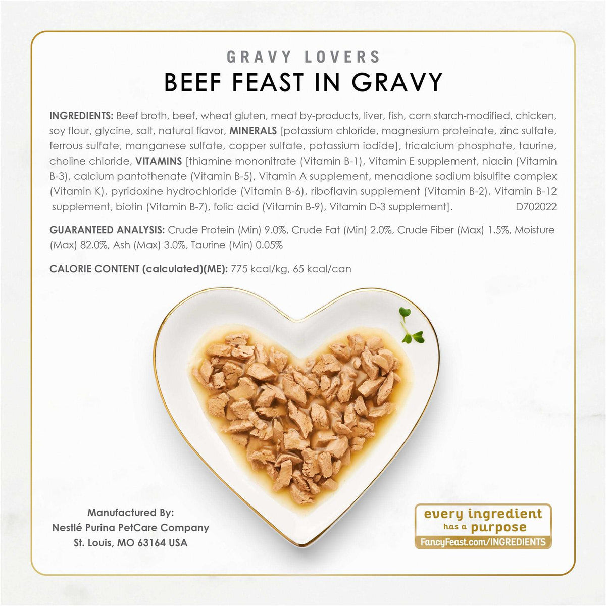 Wet Gravy Cat Canned Food T29396
