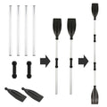 1 Pair Telescoping Aluminum Alloy Boat Kayak Paddles R361497